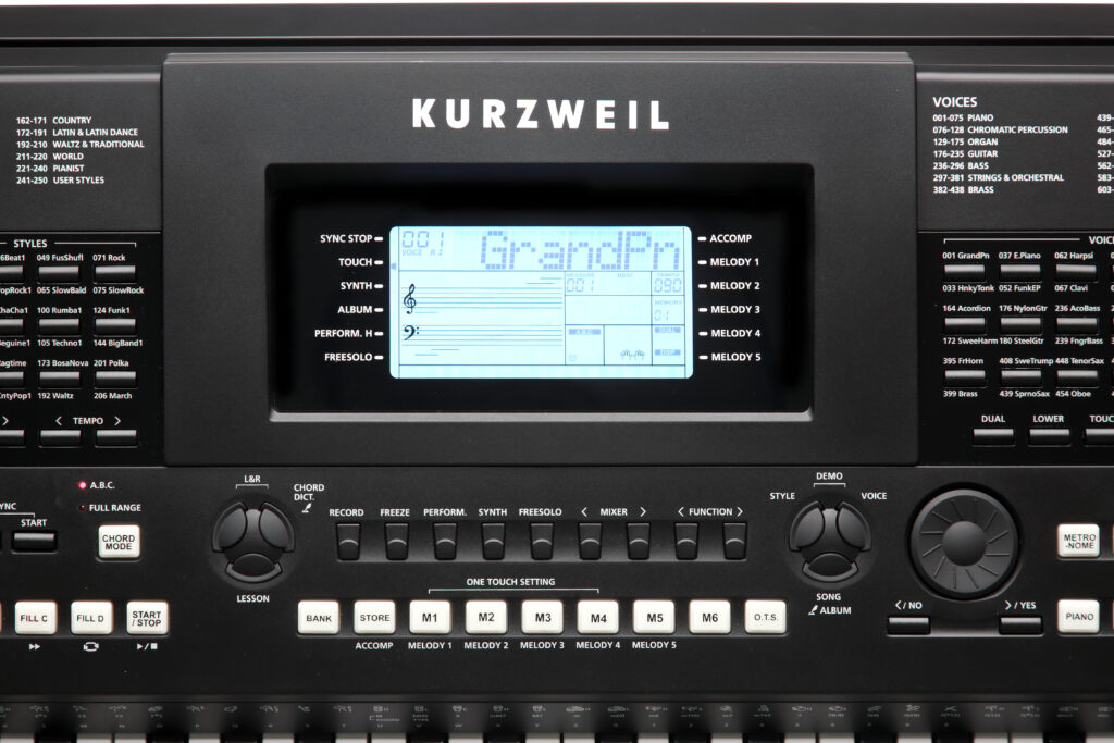 אורגנית KURZWEIL KP300X — תמונה 4