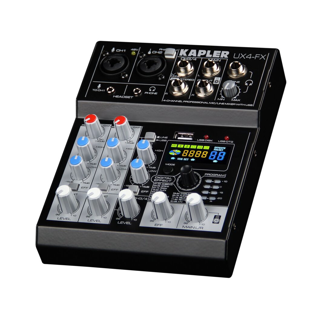 מיקסר Kapler UX4-FX +Bluetooth — תמונה 2
