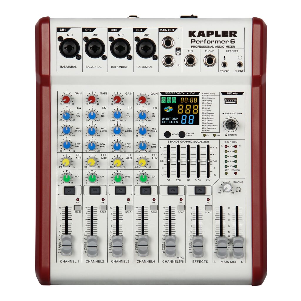 מיקסר Kapler Performer 6+  Bluetooth