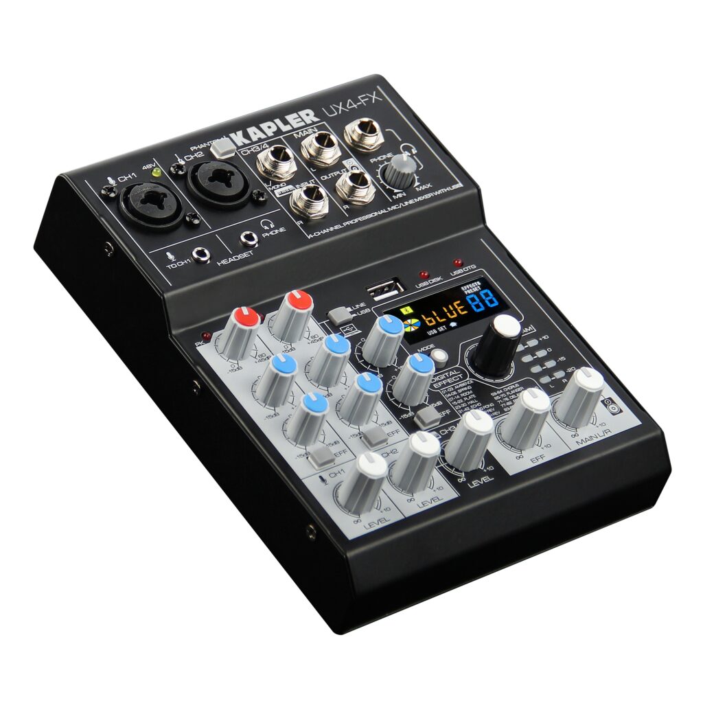 מיקסר Kapler UX4-FX +Bluetooth — תמונה 4