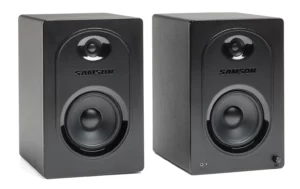 זוג מוניטורים לאולפן SAMSON MediaOne M50 Powered Studio Monitor