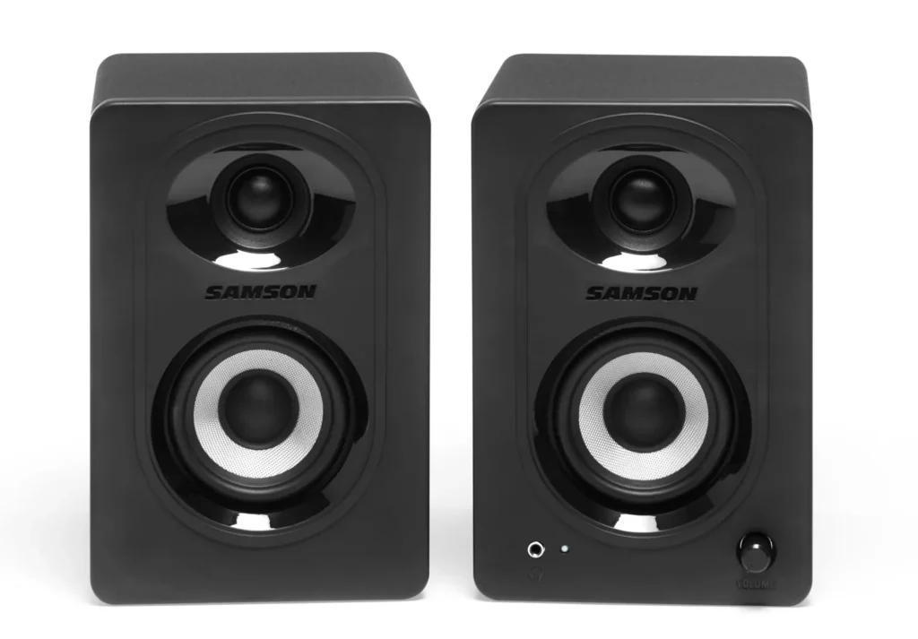 זוג מוניטורים SAMSON MediaOne M30BT Bluetooth Monitors