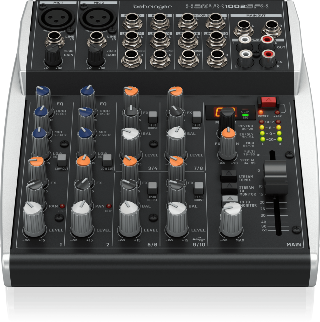 מיקסר Behringer XENYX 1002SFX — תמונה 4