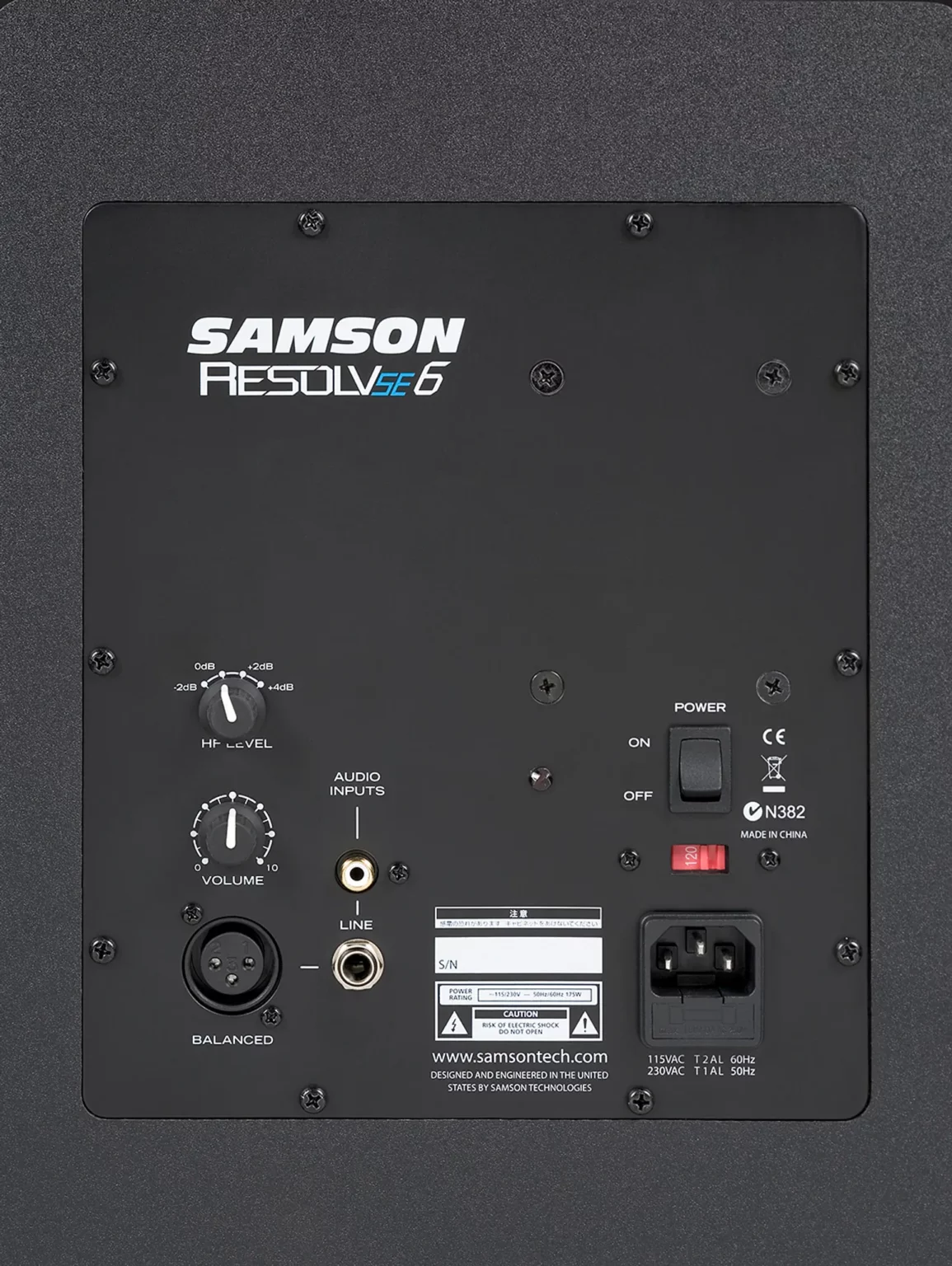 מוניטור לאולפן SAMSON RESOLV SE6 Powered Monitor — תמונה 2