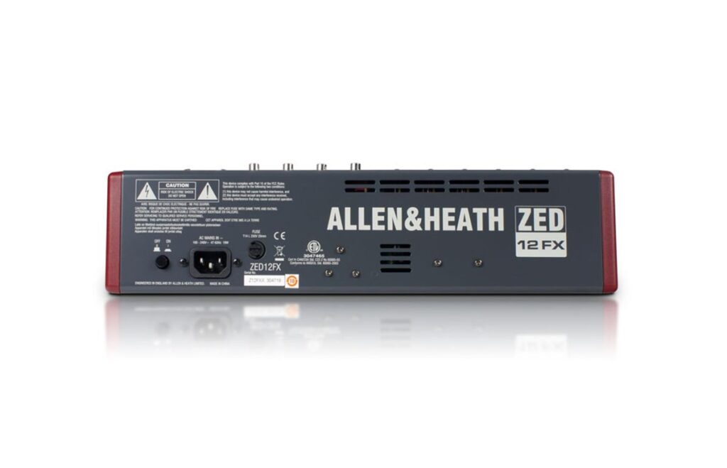 מיקסר אומנים Allen & Heath ZED-10FX — תמונה 4