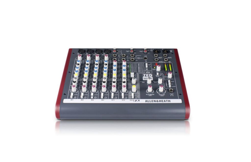מיקסר אומנים Allen & Heath ZED-10FX — תמונה 5