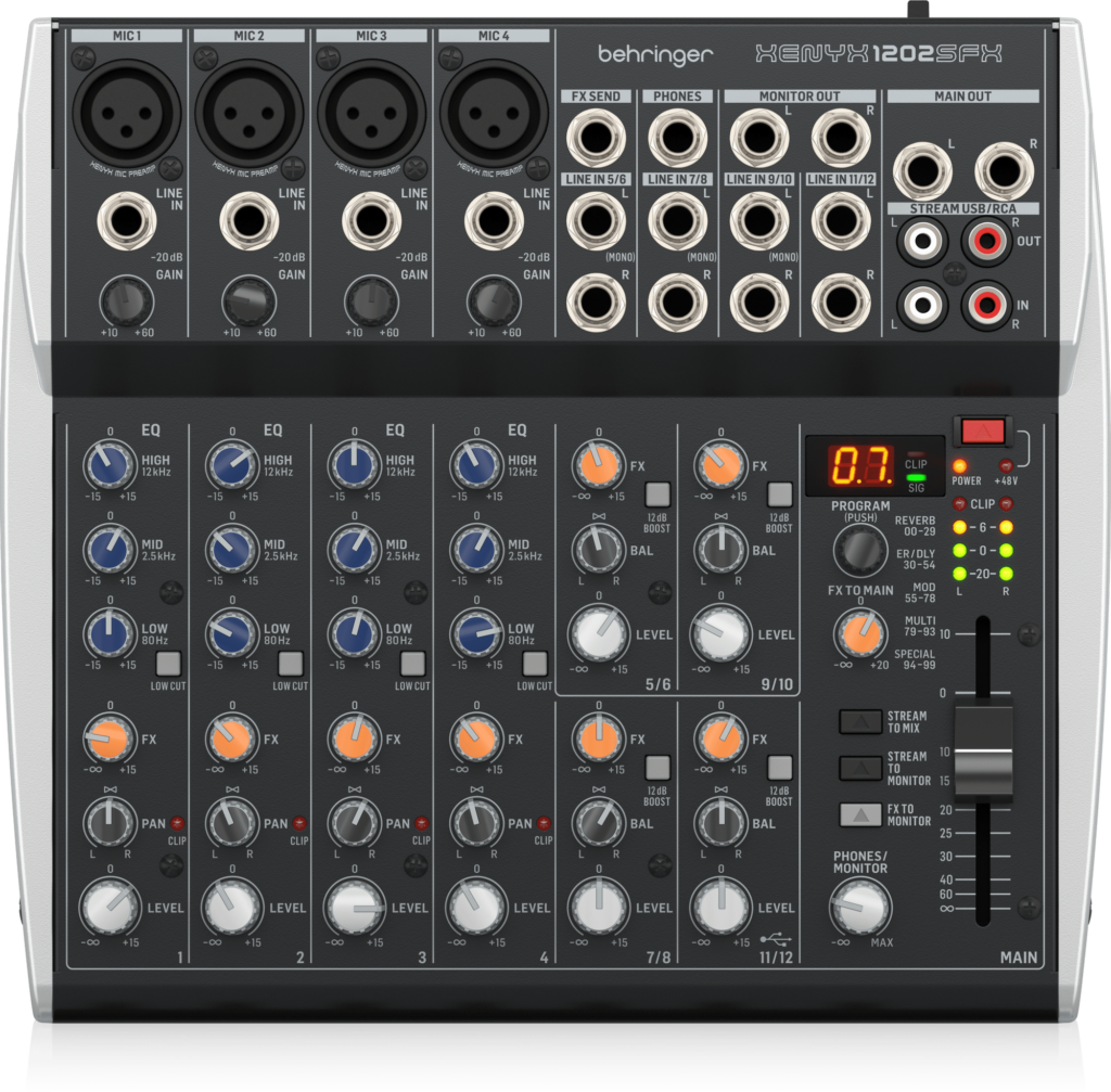 מיקסר Behringer Xenyx 1202SFX