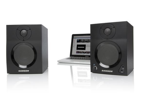 זוג מוניטורים SAMSON MediaOne BT4 Bluetooth Monitors — תמונה 2