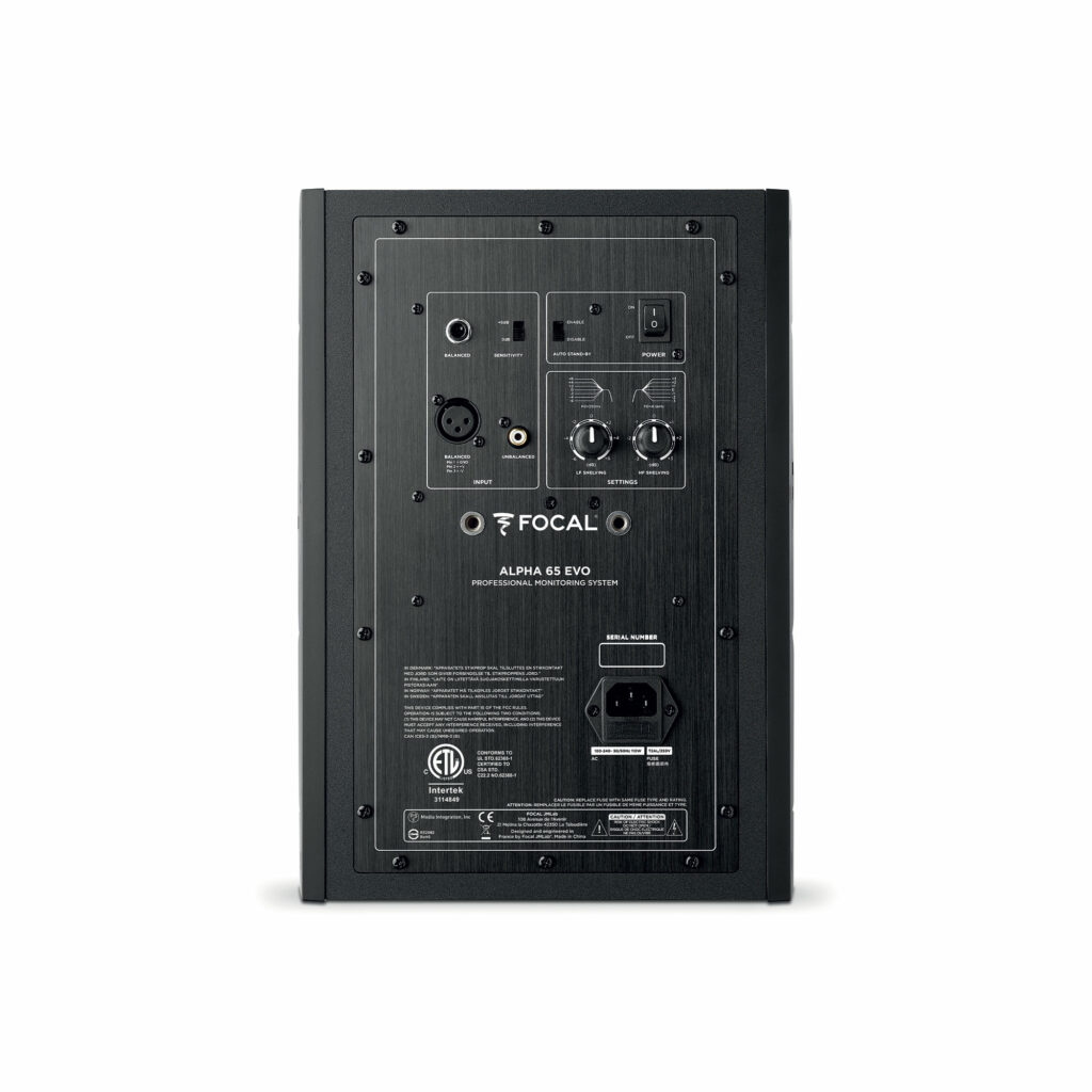 מוניטור אולפני מוגבר ALPHA 65 EVO FOCAL — תמונה 4