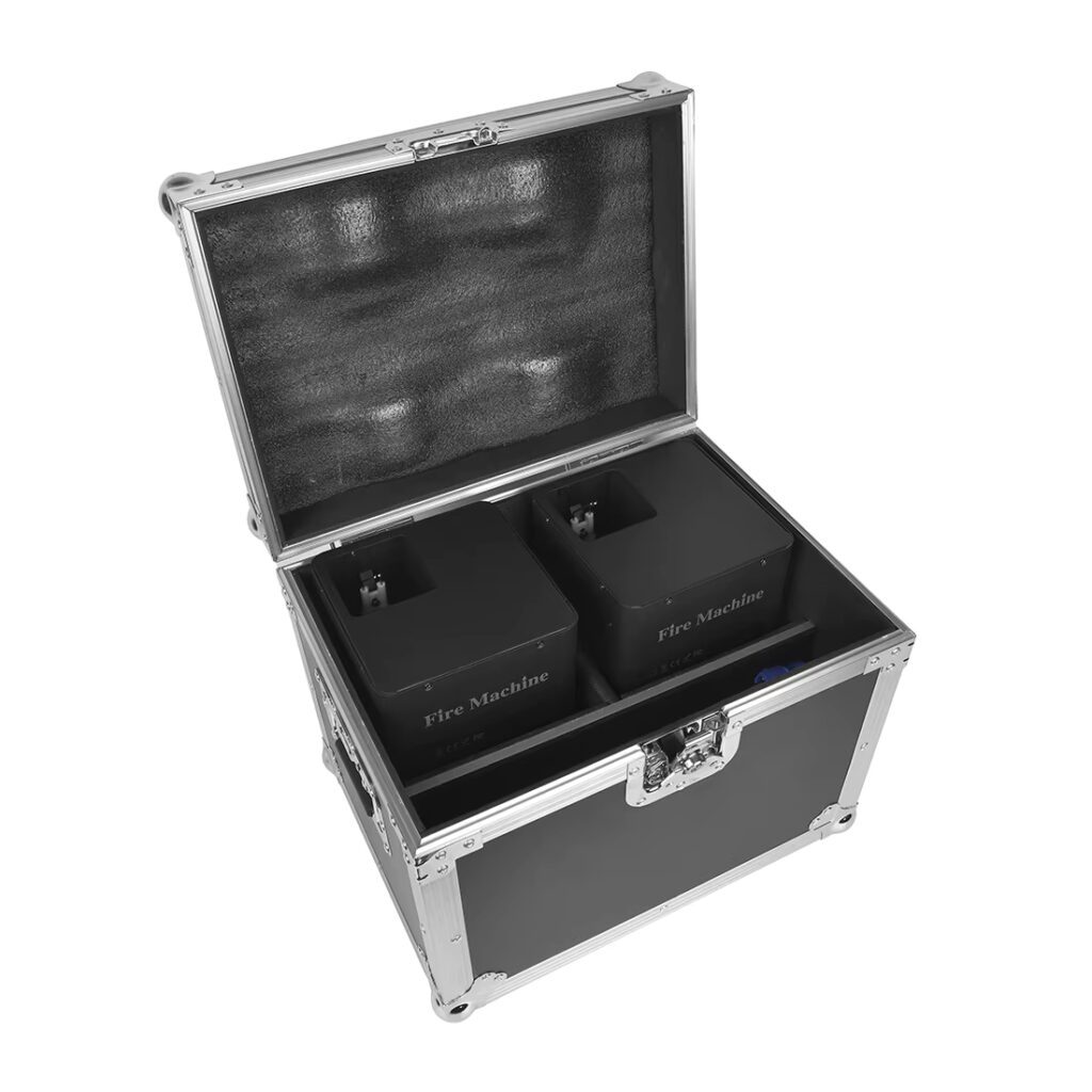 קייס למכונות זיקוקים קרים flight case 22 — תמונה 3