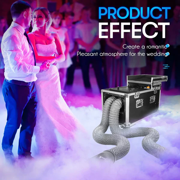 מכונת עשן כבד MOKA SFX MK-F18A 3000W DMX/Wireless Remote — תמונה 2