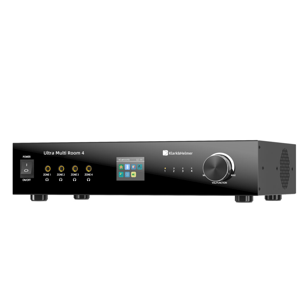 רסיבר חכם 4 אזורים Klark&Helmer Ultra Multi Room4 — תמונה 5