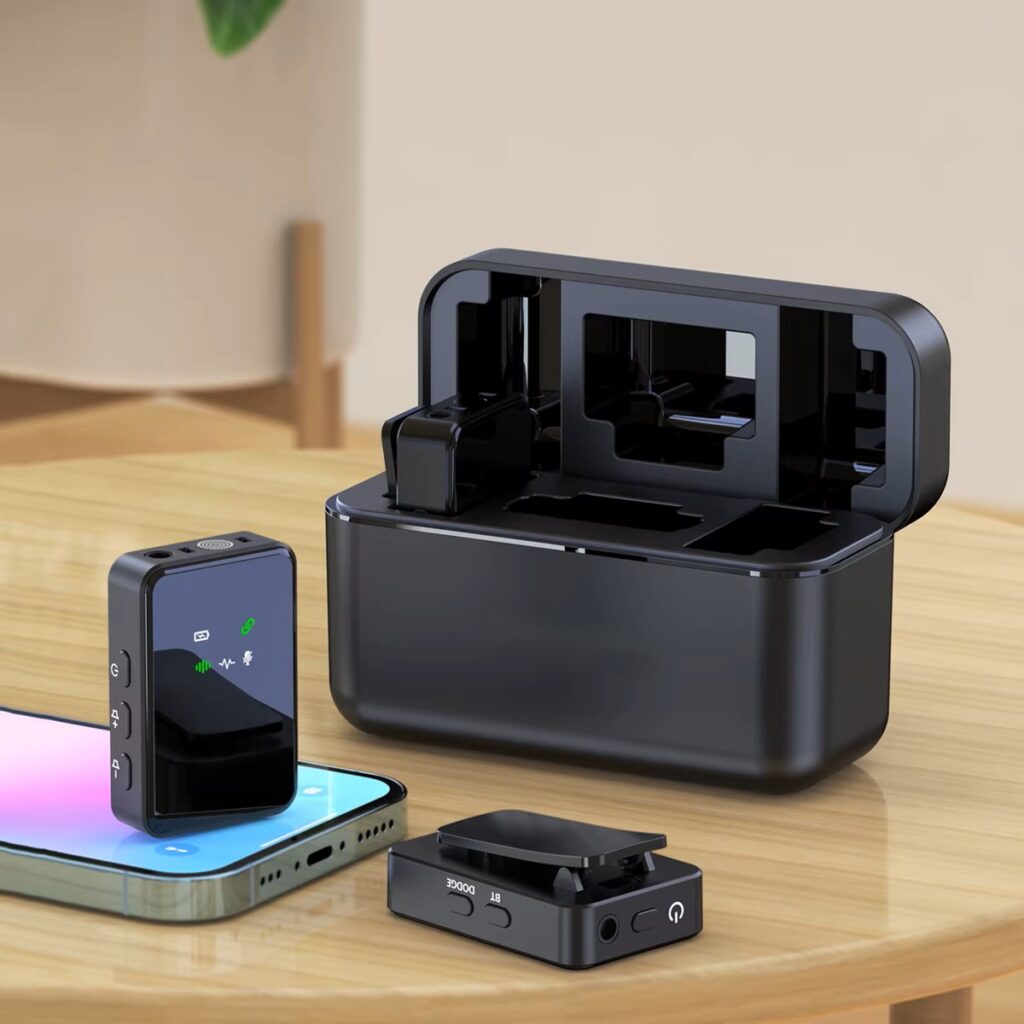 מיקרופון אלחוטי מקצועי לסמארטפון FLX X1 Pro — תמונה 2