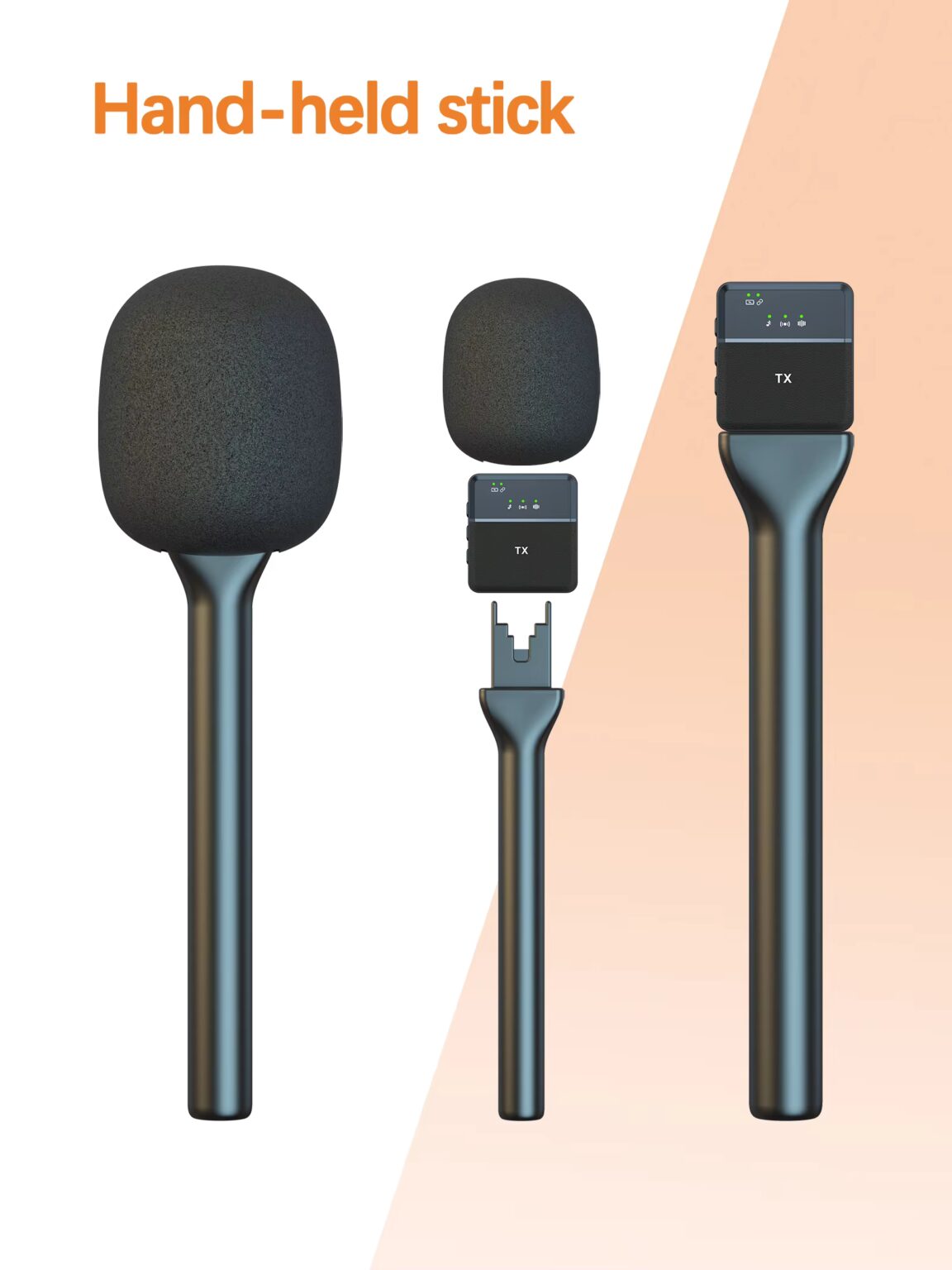 מיקרופון אלחוטי לסמארטפון SNGO AirPlay 2 — תמונה 2