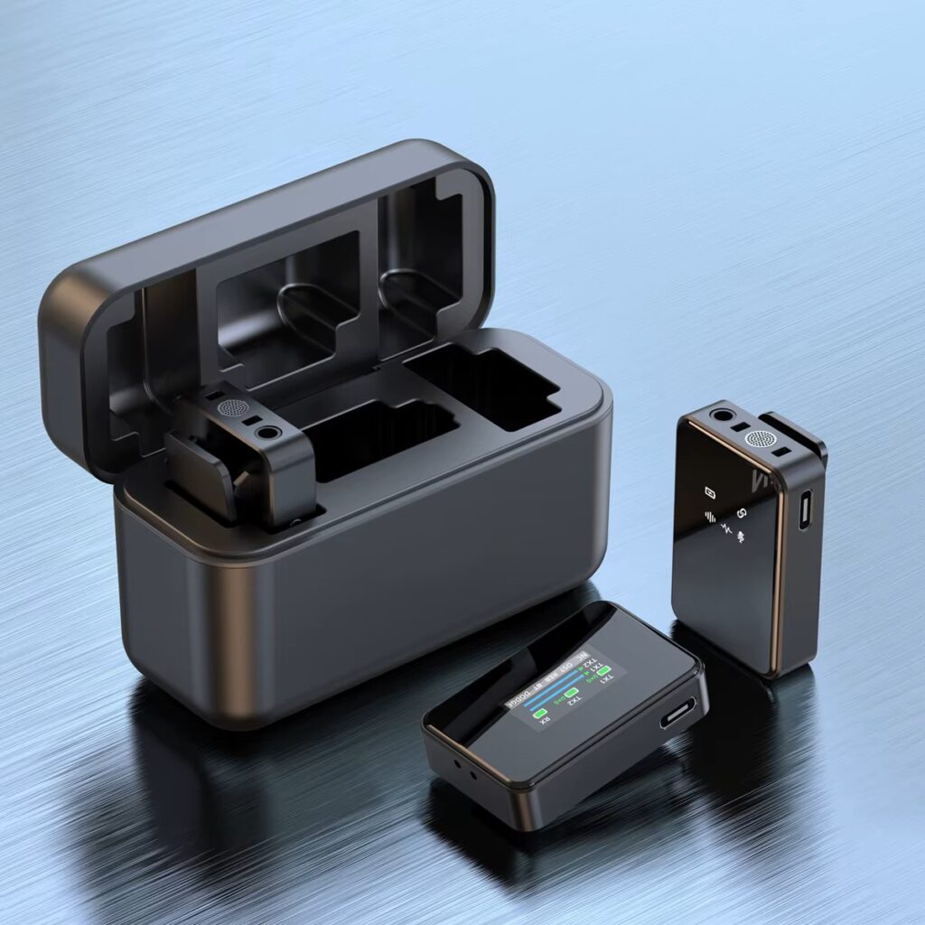 מיקרופון אלחוטי מקצועי לסמארטפון FLX X1 Pro — תמונה 9