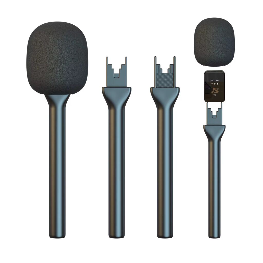 מיקרופון אלחוטי לסמארטפון SNGO S2 Air — תמונה 7