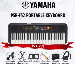 חבילת נגינה Yamaha PSR F52 למתחילים !