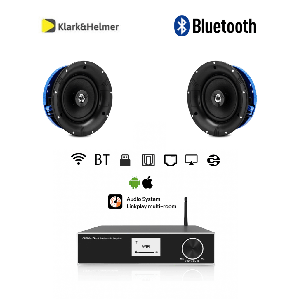 מערכת רמקולים שקועים פרימיום IX6 Klark&Helmer