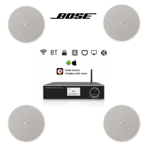 מערכת 4 רמקולים שקועים Bose DesaginMax Pack