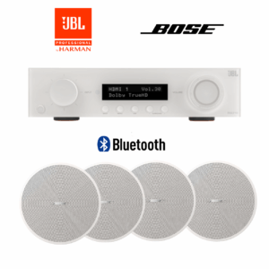 מערכת 4 רמקולים שקועים Bose - JBL DesaginMax Pack