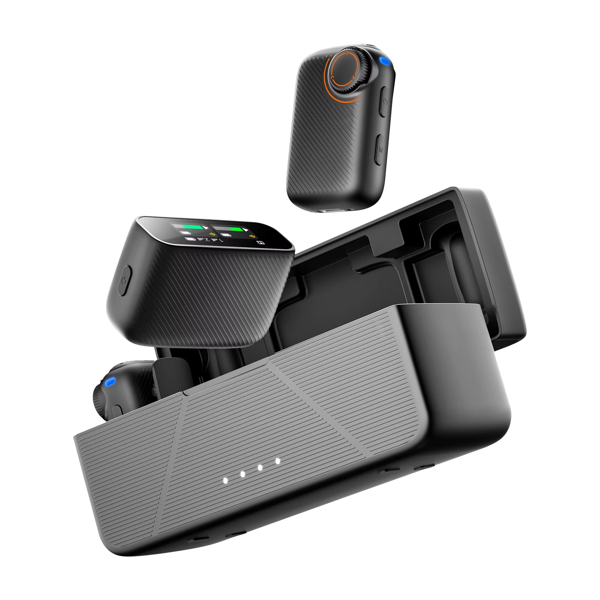 מיקרופון דש אלחוטי לסמארטפון FLX X3 PRO