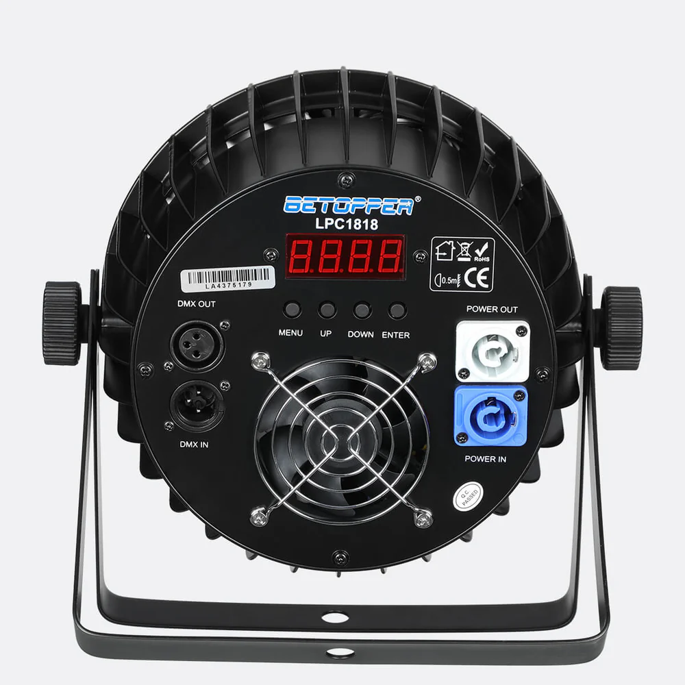 פנס שטיפה (LPC1818 (18*8 6 in 1 RGB+lime+UV+Amber — תמונה 5