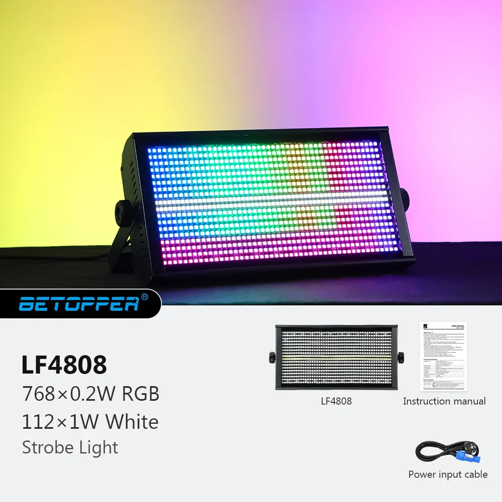 פליקר לד עם אפקטים LF4808 RGBW LED PIXEL STROBE — תמונה 4