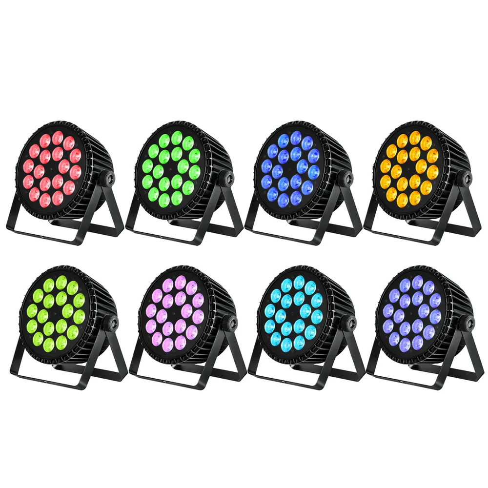 פנס שטיפה (LPC1818 (18*8 6 in 1 RGB+lime+UV+Amber — תמונה 2