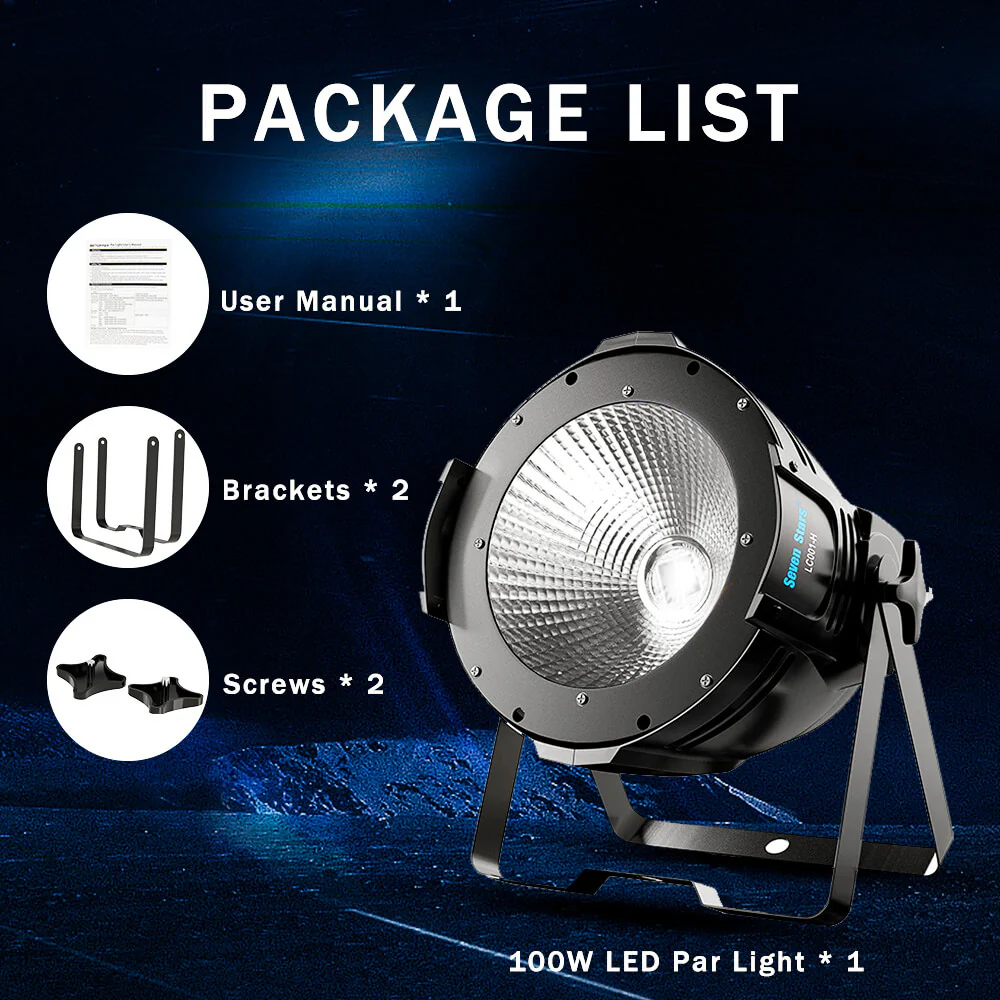 פנס LPC010N (54*4w 4in1) Par Can — תמונה 4