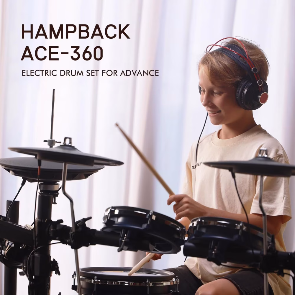 מערכת תופים אלקטרוניים Hampback ACE-360 — תמונה 4
