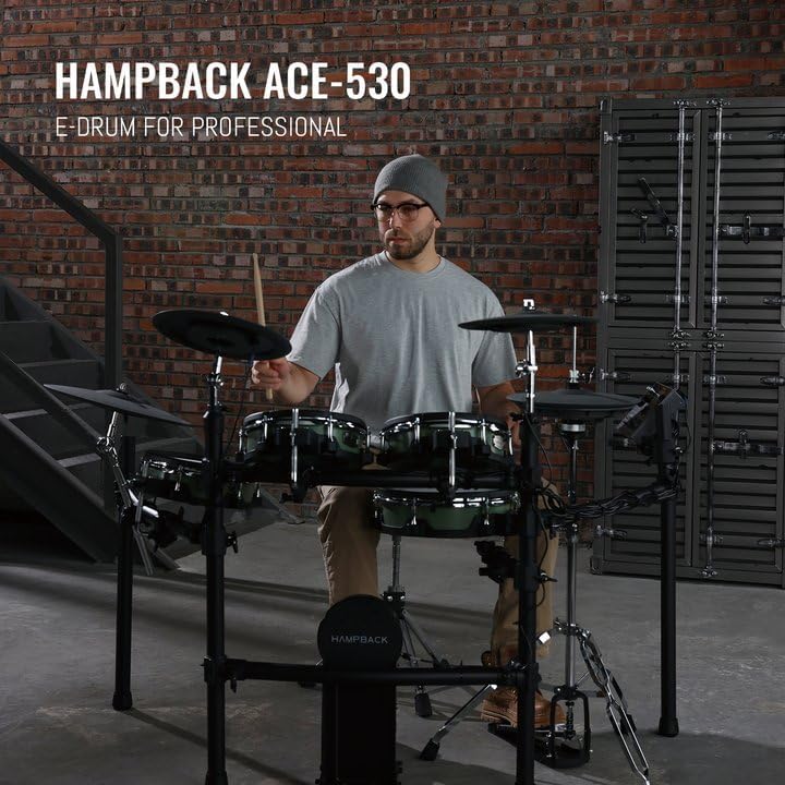 מערכת תופים אלקטרוניים Hampback ACE-530 — תמונה 2