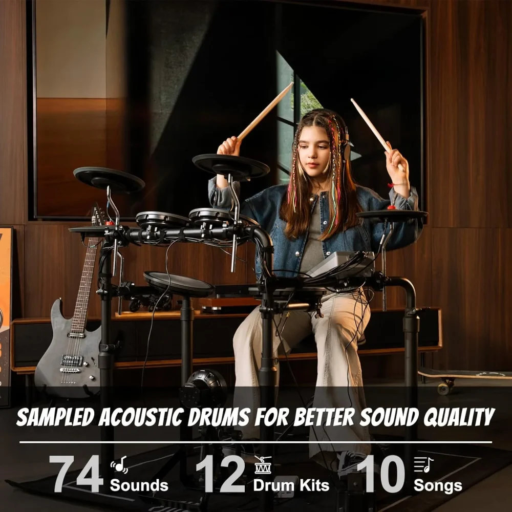 מערכת תופים אלקטרוניים Hampback MK-0 Plus — תמונה 5