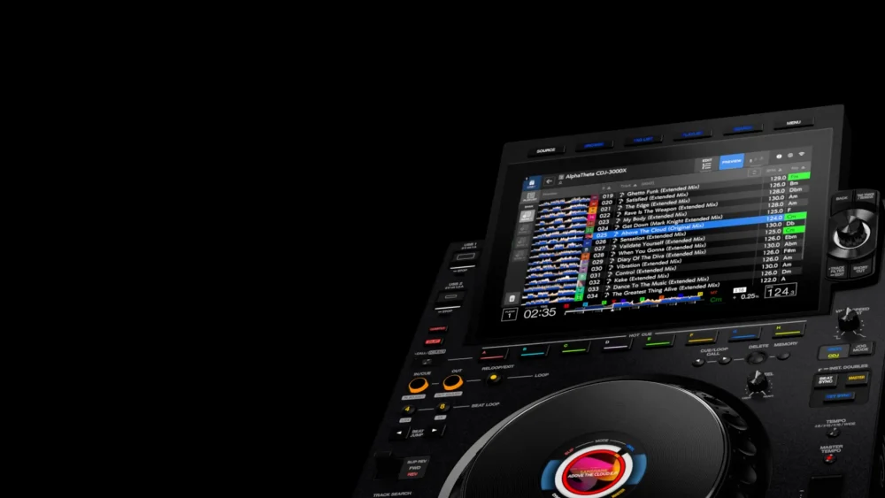 נגן CDJ מקצועי מסך מגע 10.1 אינץ' AlphaTheta CDJ-3000X — תמונה 2