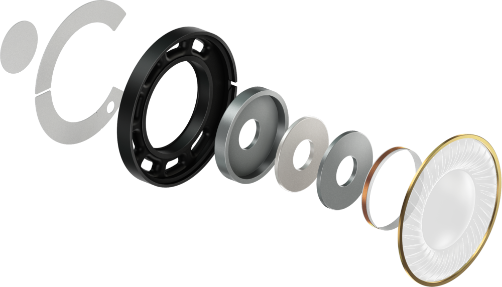 אוזניות DJ מקצועיות Pioneer DJ HDJ-X7-S – (צבע כסף/שחור) — תמונה 2