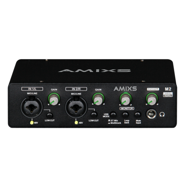 כרטיס קול מקצועי Amixs M2 ASIO 2.0