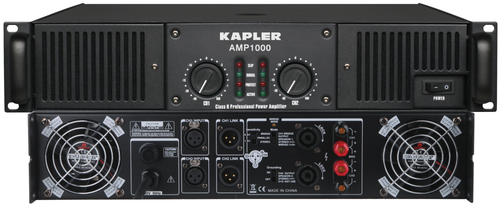 מגבר מקצועי Kapler Amp1000 — תמונה 4