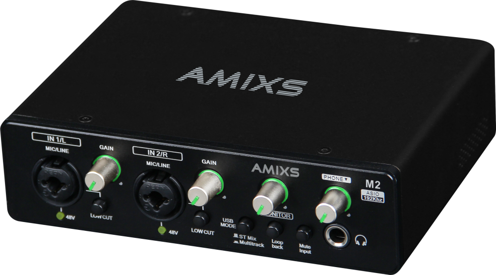 כרטיס קול מקצועי Amixs M2 ASIO 2.0 — תמונה 3
