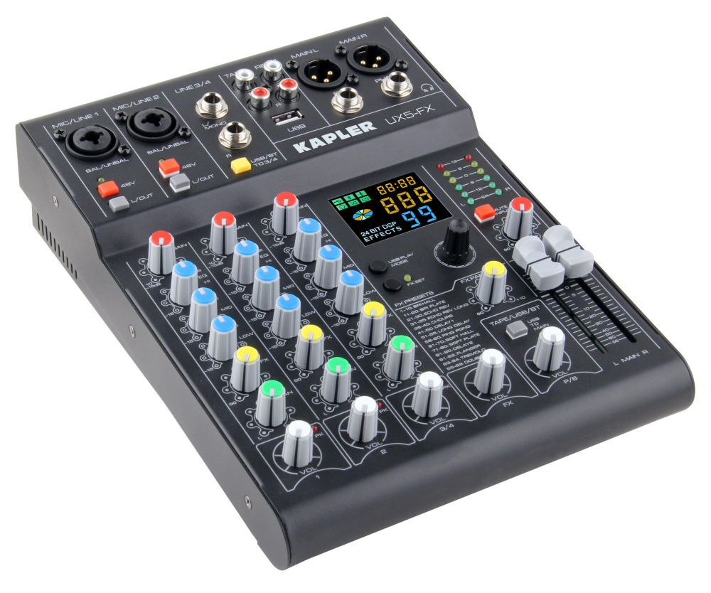 מיקסר אומנים עם בלוטוס Kapler UX5-FX — תמונה 3
