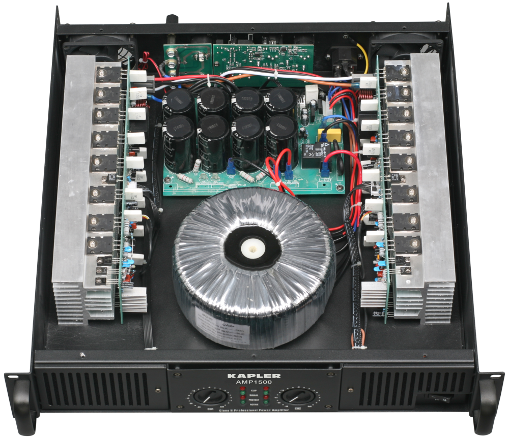 מגבר מקצועי Kapler Amp1500 — תמונה 4