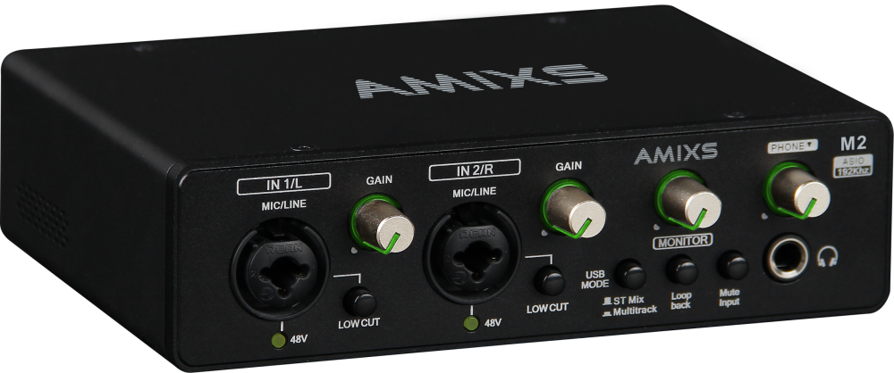 כרטיס קול מקצועי Amixs M2 ASIO 2.0 — תמונה 2