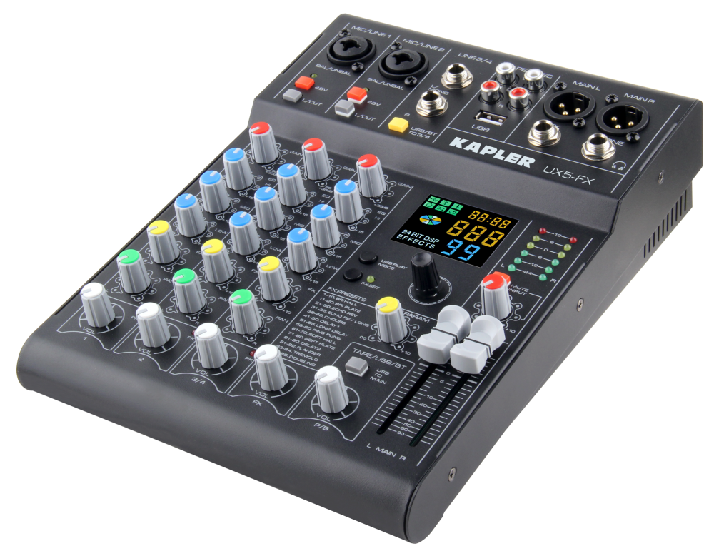 מיקסר אומנים עם בלוטוס Kapler UX5-FX — תמונה 4