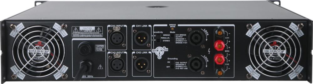 מגבר מקצועי Kapler Amp1500 — תמונה 5