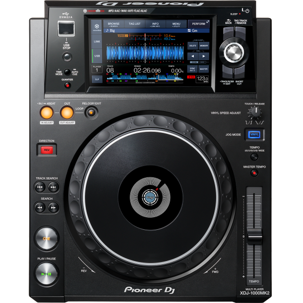 נגן CDJ מקצועי עם מסך מגע Pioneer XDJ-1000MK2