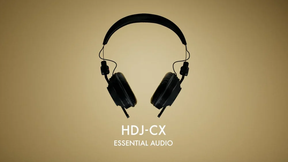 אוזניות DJ מקצועיות קלילות Pioneer DJ HDJ-CX — תמונה 3
