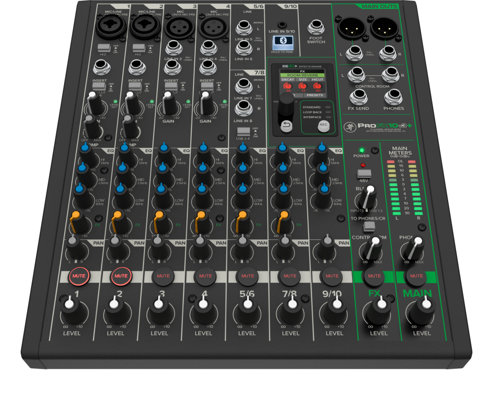 מיקסר אומנים Mackie ProFX10v3