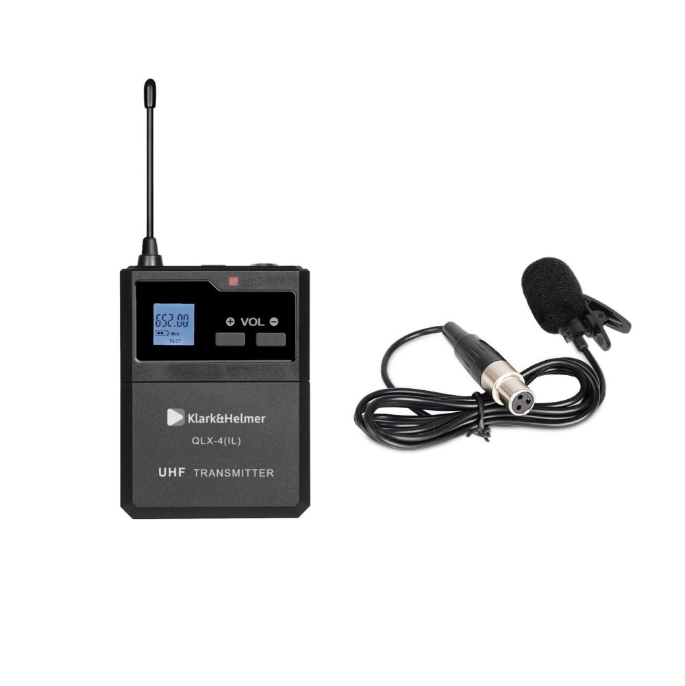 סט: מיקרופון דש אלחוטי TRX Audio Airline-3 + מיקרופון אלחוטי + רסיבר נטען — תמונה 2
