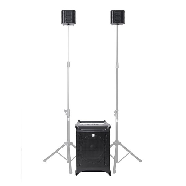 מערכת הגברה ניידת (נשלטת ב-iPad) HK Audio - Lucas Nano 608i — תמונה 2