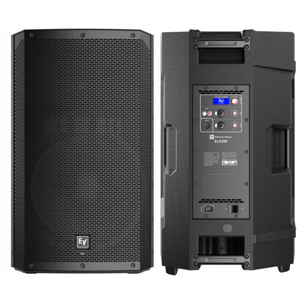 רמקול מוגבר 15" EV - ELX200-15P — תמונה 4