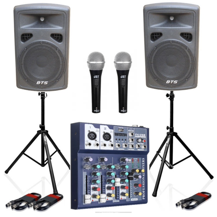 מערכת הגברה BTS 12" 600W