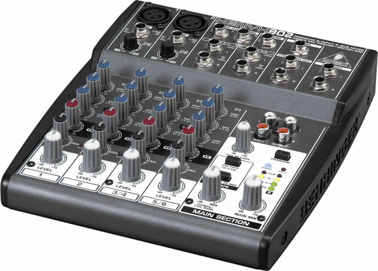 מיקסר Xenyx 802 Behringer